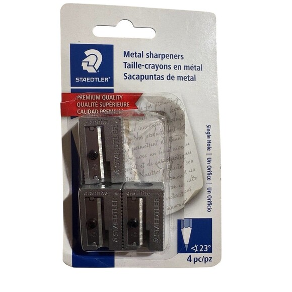 Prismacolor Premier Colored Pencils 36ct Storage Tin Plus 3 Metal Sharpeners - Picture 10 of 11